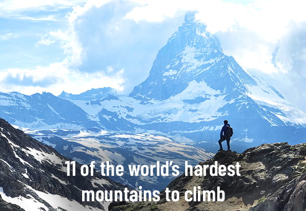 11 of the world's hardest mountains to climb