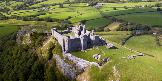 Carreg Cennen Castle wales 33