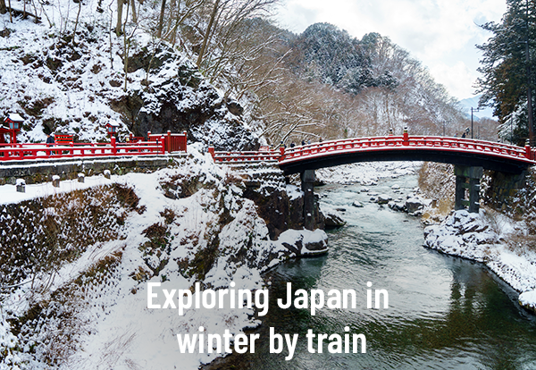 Exploring Japan in winter by train