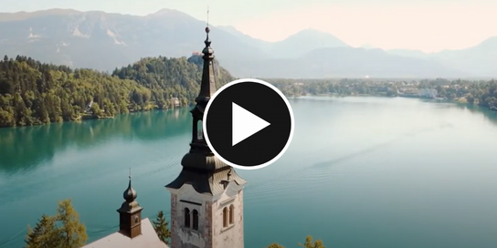 bled slovenia play video