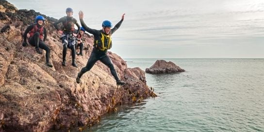 coasteering st david wales