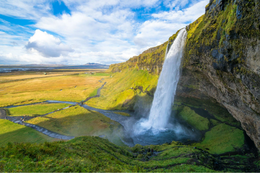 iceland waterfall