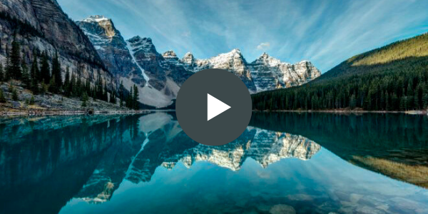 Moraine lake, Canada