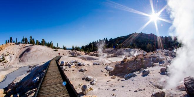 The Mars-like landscape of Lassen Volcanic National Park