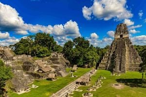 tikal guatemala half head